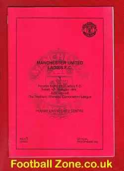 Manchester United Ladies v Preston 1999 - Womens Football