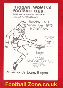Illogan Ladies v WBB Kingsteignton 1979 - Womens Football Match