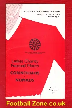 Corinthians Ladies v Nomads 1970 - Womens Football Matlock Town