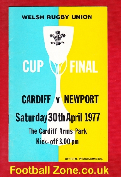 Cardiff Rugby v Newport 1977 – Rugby Cup Final