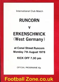 Runcorn v Erkenschwick 1978 – West Germany