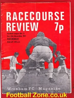 Wrexham v Rochdale 1971