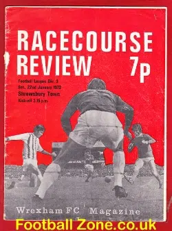 Wrexham v Shrewsbury Town 1972
