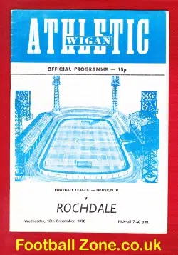 Wrexham v Rochdale 1978