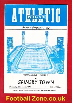 Wrexham v Grimsby Town 1978
