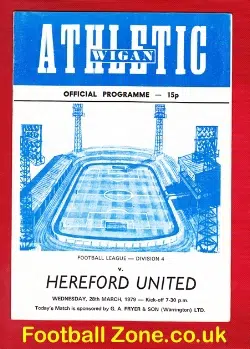 Wrexham v Hereford United 1979