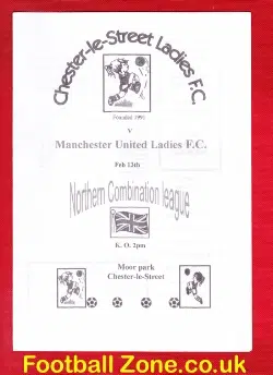 Chester Le Street Ladies v Manchester United 1991 - Womens Football