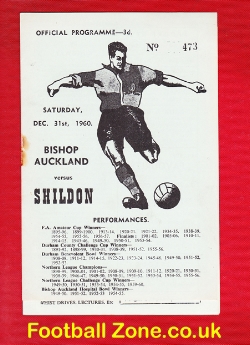Bishop Auckland v Shildon 1960