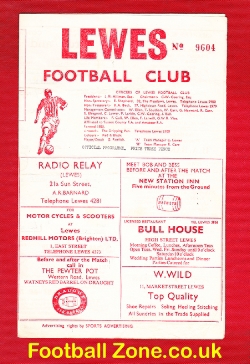 Haywards Heath v Eastbourne United 1962 – Senior Cup Semi Final