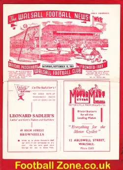 Walsall v Southampton 1953