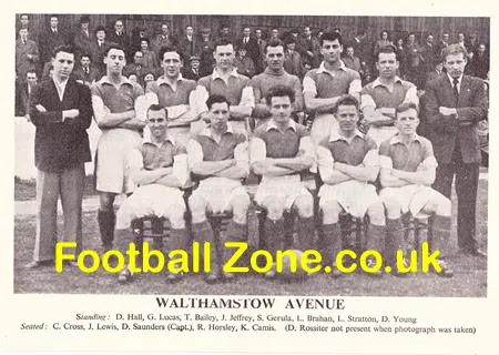 Walthamstow Avenue v Leyton 1952 - Amateur Cup Final