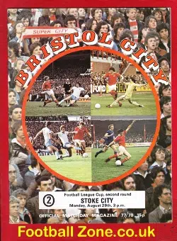 Bristol City v Stoke City 1977