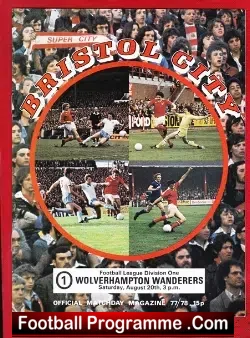 Bristol City v Wolves 1977