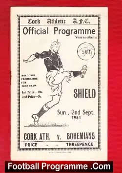Cork Athletic v Bohemian 1951 – Ireland