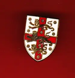 England Football Badges X 2 - includes a Football Coin 1980s - football memorabilia