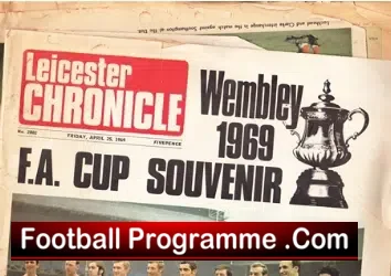 Leicester City Newspaper Souvenir FA Cup 1969