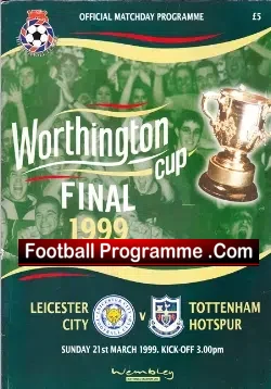 Leicester City v Tottenham 1999 – Worthington League Cup Final