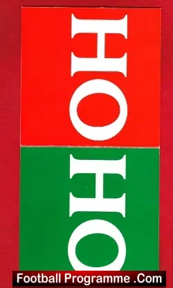 Manchester United Womens Official FA Christmas Card 2000 - football programme