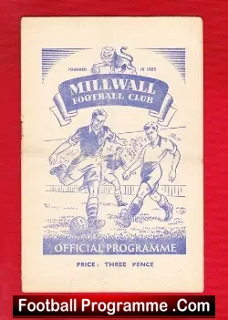 Millwall v Torquay United 1952