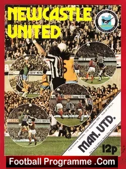 Newcastle United v Manchester United 1976