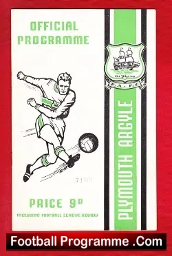 Plymouth Argyle v Torquay United 1968