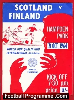 Scotland v Finland 1964 – World Cup
