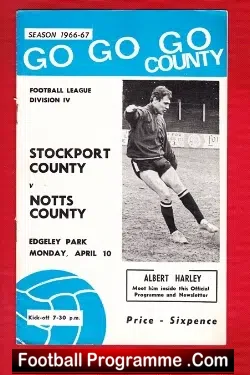 Stockport County v Notts County 1967