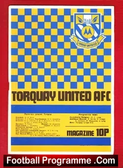 Torquay United v Brentford 1976