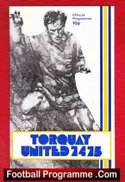 Torquay United v Exeter City 1974