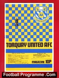 Torquay United v Hillingdon Borough 1976
