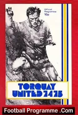 Torquay United v Northampton Town 1974