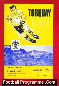 Torquay United v Plymouth Argyle 1969