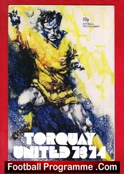Torquay United v Scunthorpe United 1973