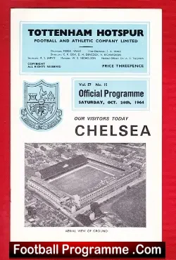 Tottenham Hotspur v Chelsea 1964