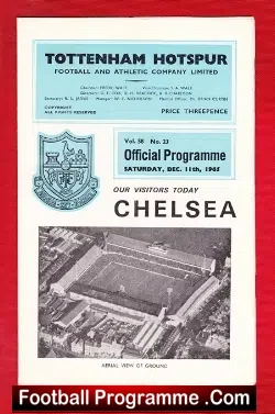 Tottenham Hotspur v Chelsea 1965
