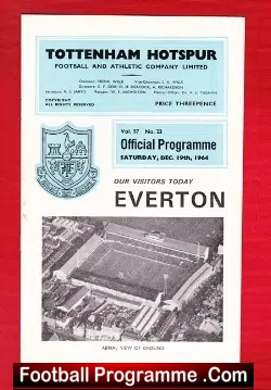 Tottenham Hotspur v Everton 1964