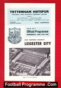 Tottenham Hotspur v Leicester City 1965