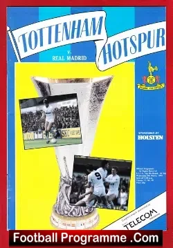 Tottenham Hotspur v Real Madrid 1985 – UEFA Cup