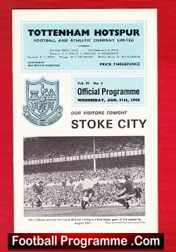 Tottenham Hotspur v Stoke City 1966