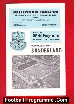 Tottenham Hotspur v Sunderland 1964