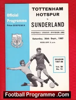 Tottenham Hotspur v Sunderland 1967