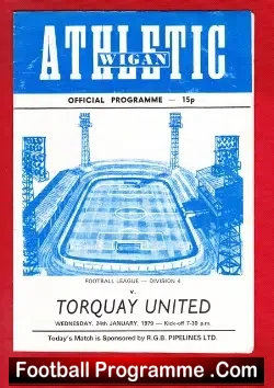 Wrexham v Torquay United 1979