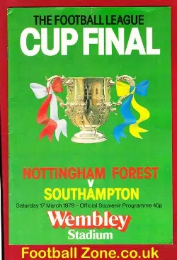 Nottingham Forest v Southampton 1979 – League Cup Final