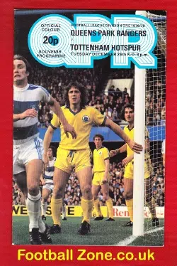 Queens Park Rangers v Tottenham 1978