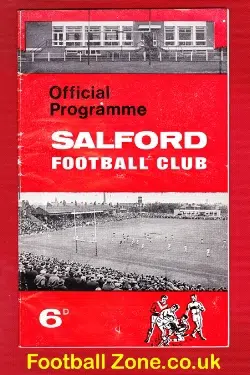 Salford Rugby v Warrington 1967