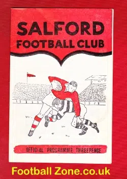 Salford Rugby v Warrington 1963