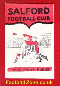 Salford Rugby v Warrington 1963