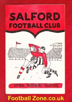 Salford Rugby v Warrington 1961