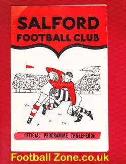 Salford Rugby v Warrington 1962