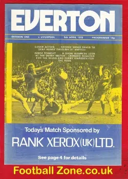 Everton v Liverpool 1978